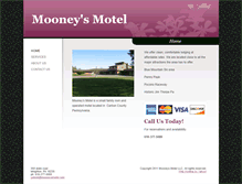Tablet Screenshot of mooneysmotel.com